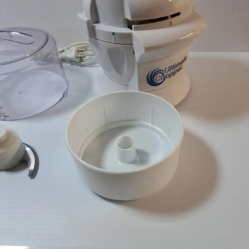 Ultimate Chopper CH-1-600 Food Processor White 750W Good Compact Mini Mincer